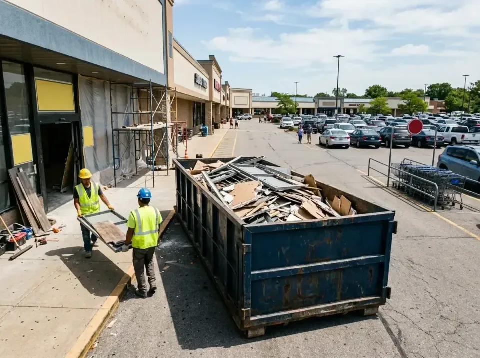 retail-store-renovation-debris-003 — frequently asked questions, Roll-off Dumpster Rentals in Marlton, MD